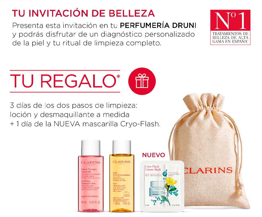 Clarins Contigo: disfruta de un spa en casa