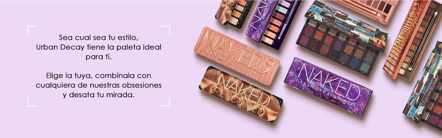 Urban decay paletas sombras