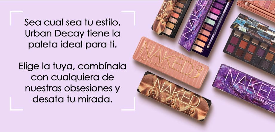 Urban decay paletas sombras