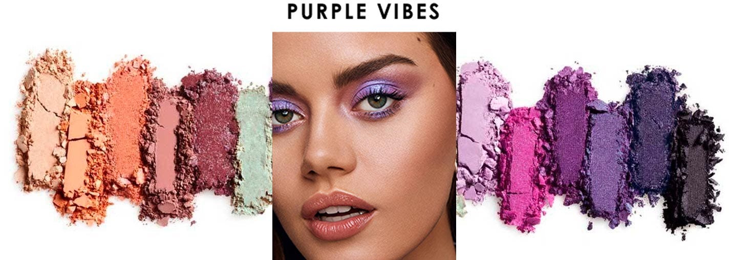 Urban decay look purple vibes