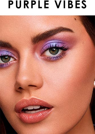 Urban decay look purple vibes