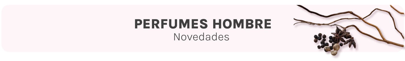 Novedades Perfumes Hombre