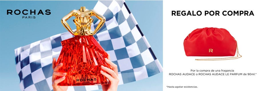 Rochas Audace Le Parfum - Regalo por compra