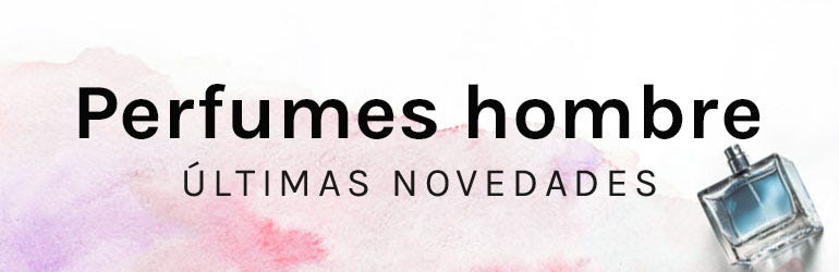 Novedades Perfumes hombre