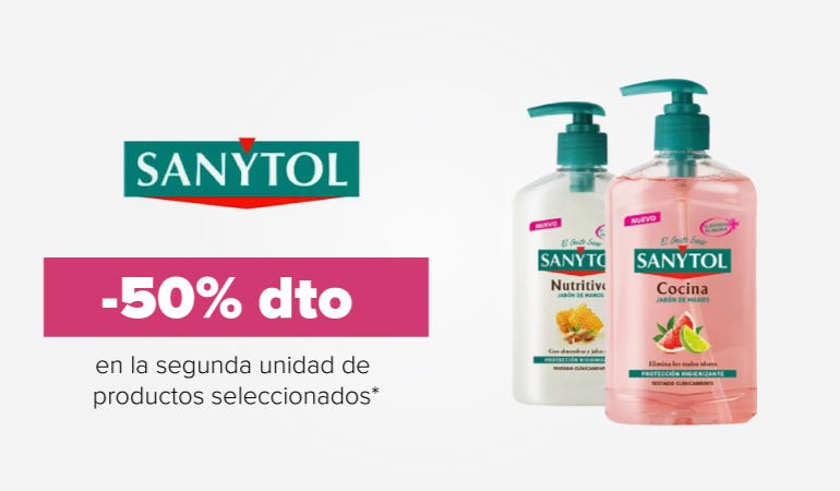 Descuento SANYTOL