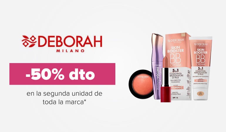 Descuento DEBORAH MILANO