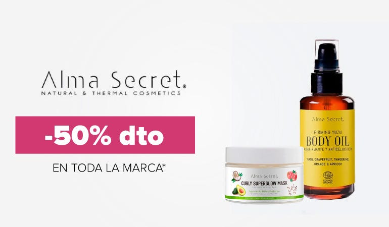 Descuento ALMA SECRET