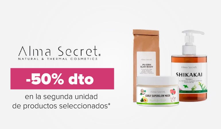 Descuento ALMA SECRET