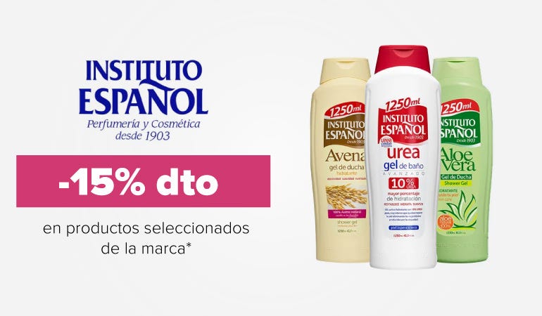 Descuento INSTITUTO ESPAÑOL