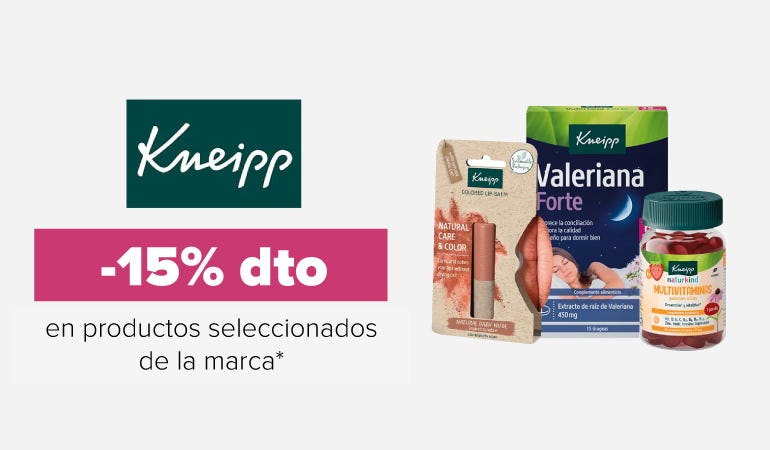 Descuento KNEIPP