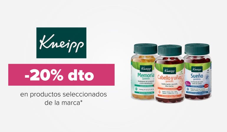 Descuento KNEIPP