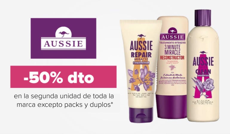Descuento AUSSIE