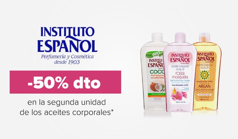 Descuento INSTITUTO ESPAÑOL