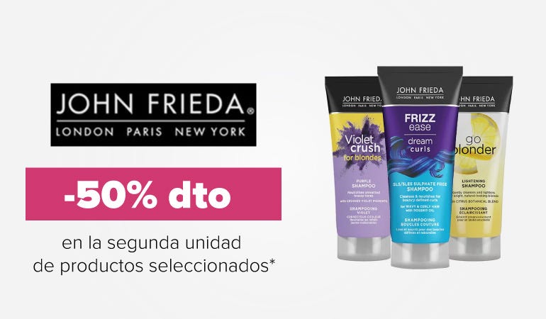 Descuento JOHN FRIEDA