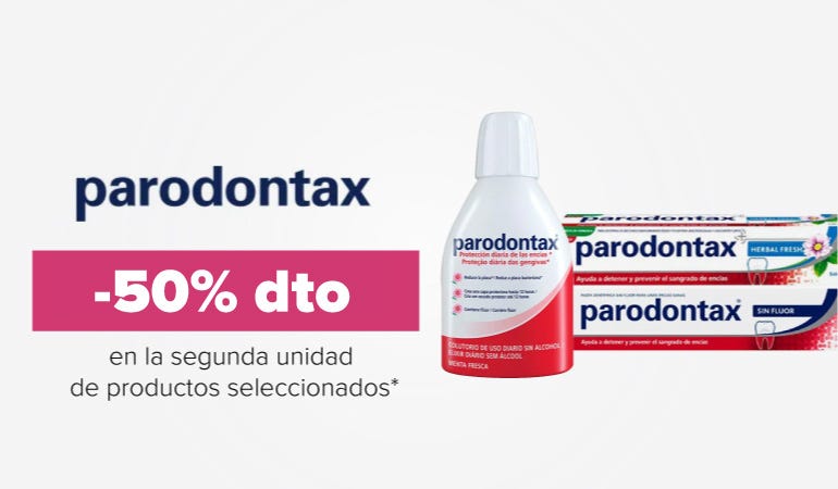 Descuento PARODONTAX