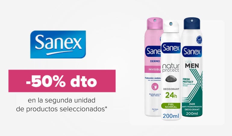 Descuento SANEX
