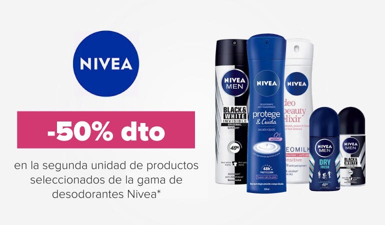 Descuento NIVEA DESODORANTES