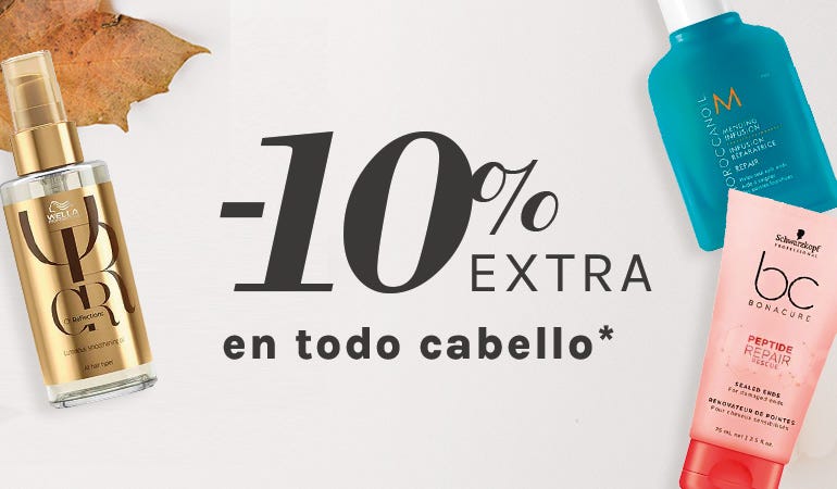 Descuentos en cabello y peluqueria profesional