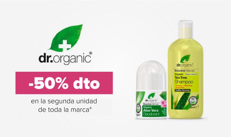 Descuento DR. ORGANIC
