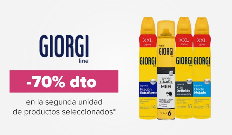 Descuento GIORGI