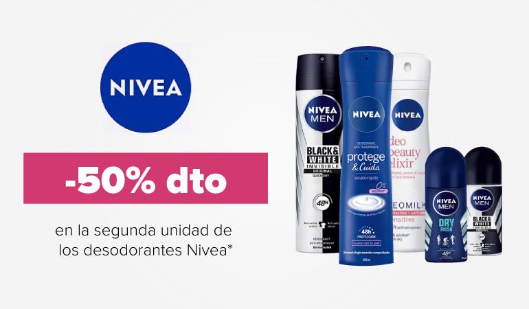 Descuento NIVEA DESODORANTES