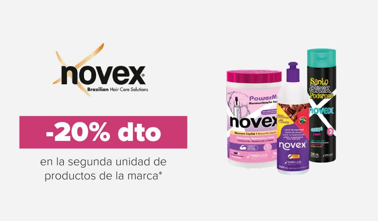 Descuento NOVEX