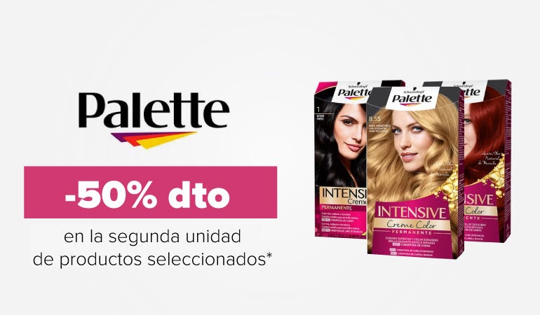 Descuento PALETTE