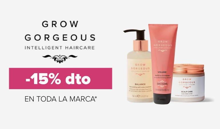 Descuento GROW GORGEOUS