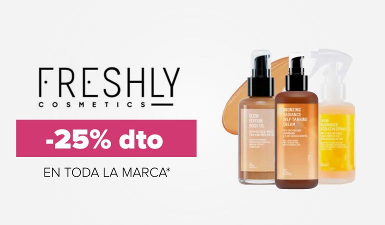 Descuento FRESHLY COSMETICS