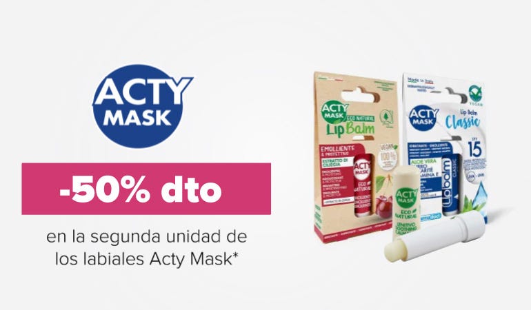 Descuento ACTY MASK