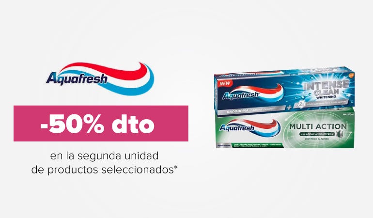 Descuento AQUAFRESH