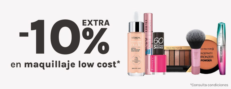 Maquillaje low cost
