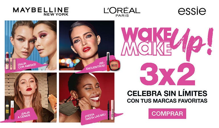 Descuentos en L'Oreal, Maybelline y Essie