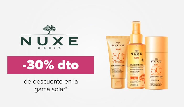 Descuento NUXE