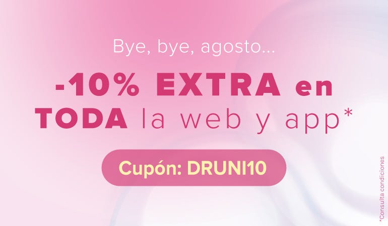 10% EN TODA LA WEB Y APP