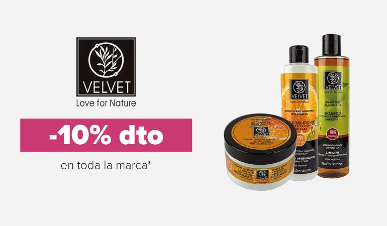 Descuento VELVET