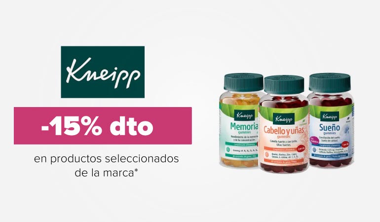Descuento KNEIPP