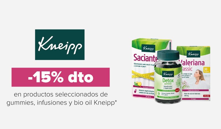 Descuento KNEIPP