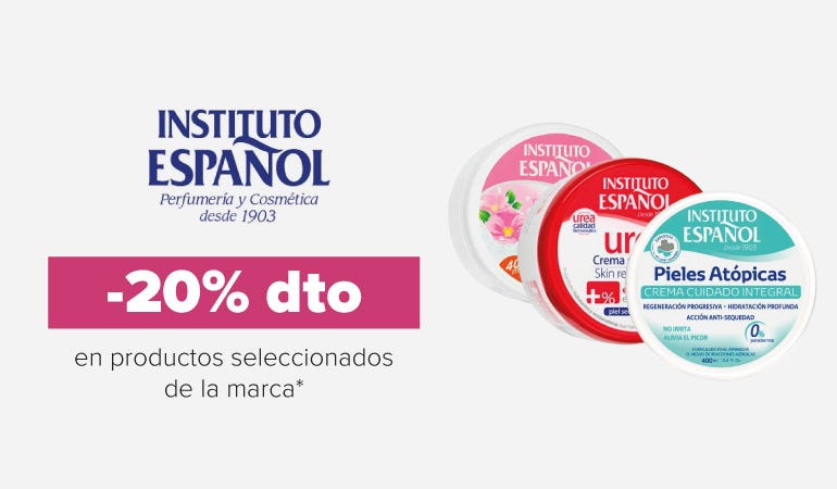 Descuento INSTITUTO ESPAÑOL
