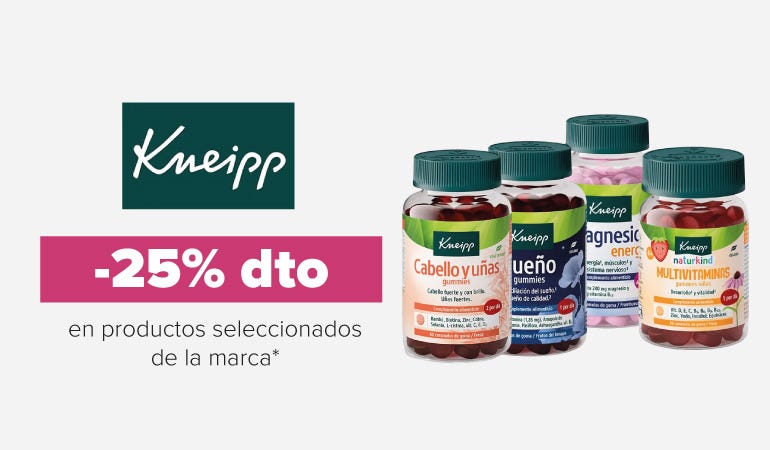 Descuento KNEIPP