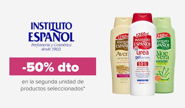 Descuento INSTITUTO ESPAÑOL