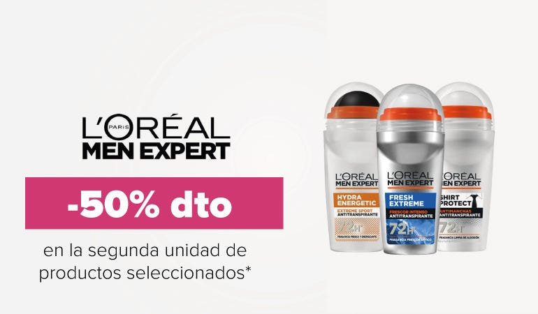 Descuento L'OREAL MEN EXPERT