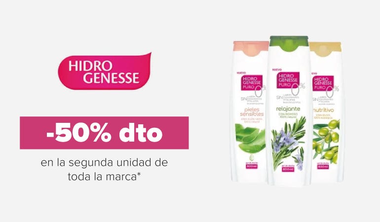Descuento HIDROGENESSE