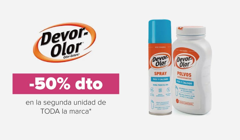 Descuento DEVOR-OLOR