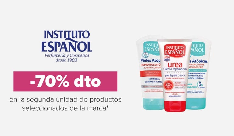 Descuento INSTITUTO ESPAÑOL