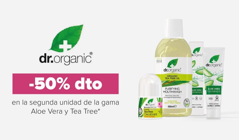 Descuento DR. ORGANIC