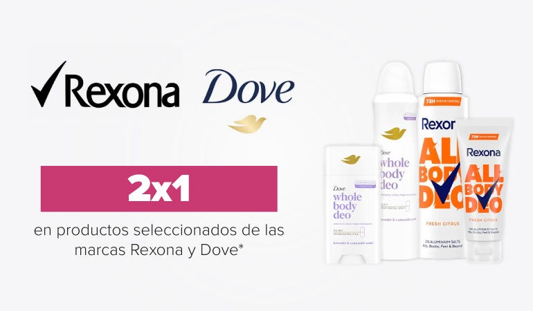 Descuento EXONA & DOVE