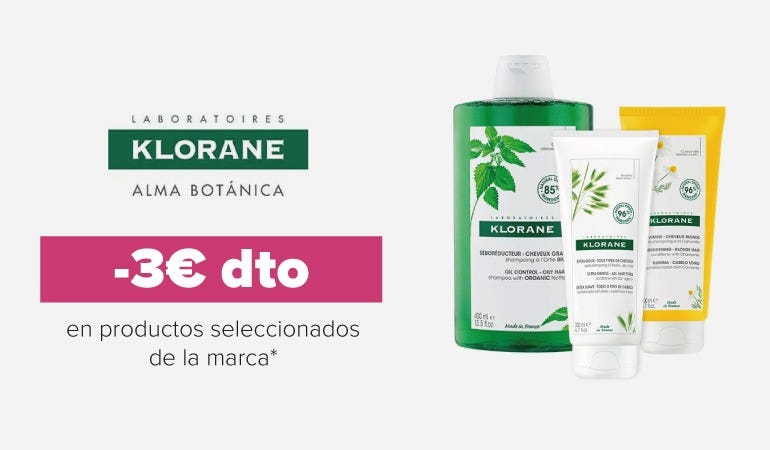 Descuento KLORANE