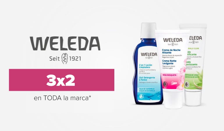 Descuento WELEDA
