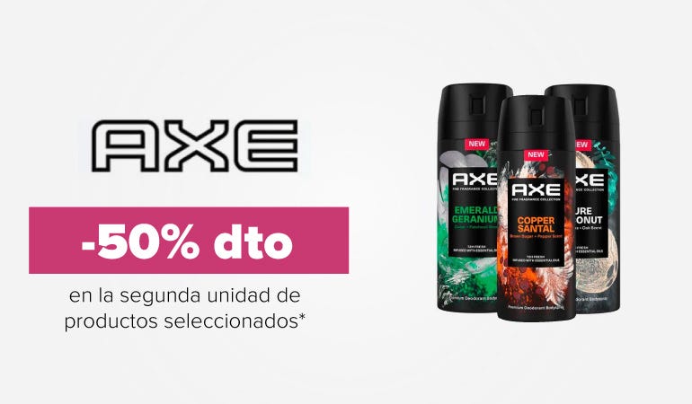 Descuento AXE